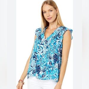 Lilly Pulitzer Joan top size small